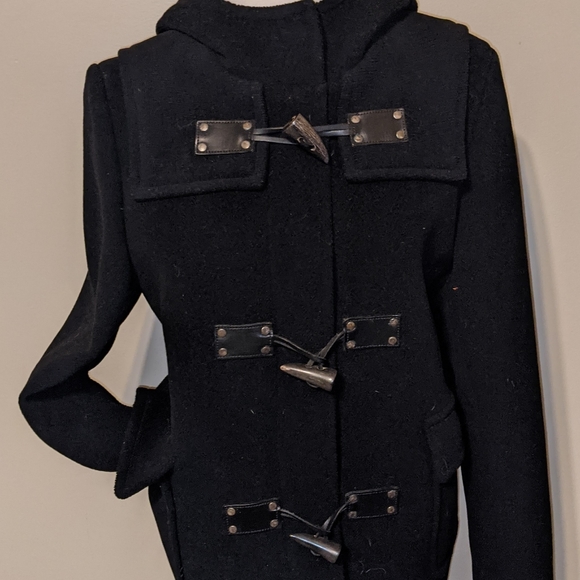 Auth Burberry London Toggle Front Duffle Coat - Picture 4 of 16